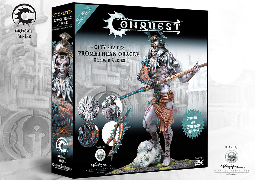 Conquest: The Last Argument of Kings - City States: Promethean Oracle (Artisan Series) Dual Kit | Eastridge Sports Cards & Games