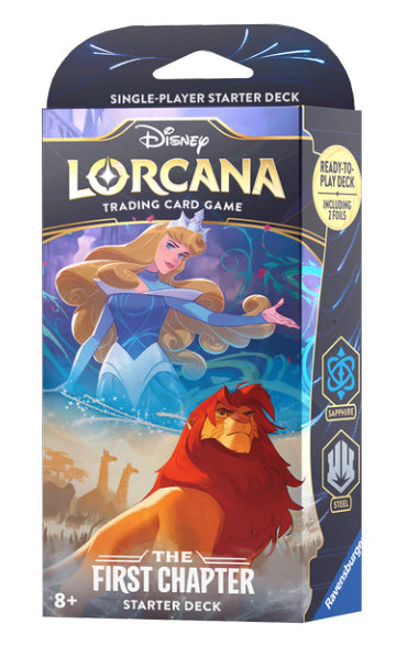 Disney Lorcana Starter Deck - Sapphire / Steel | Eastridge Sports Cards & Games