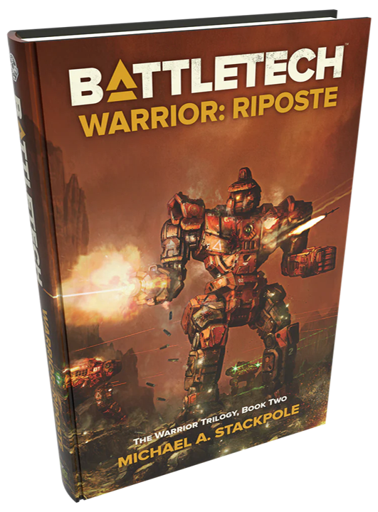 Battletech: Warrior: Riposte - The Warrior Trilogy, Book Two (HC) | Eastridge Sports Cards & Games