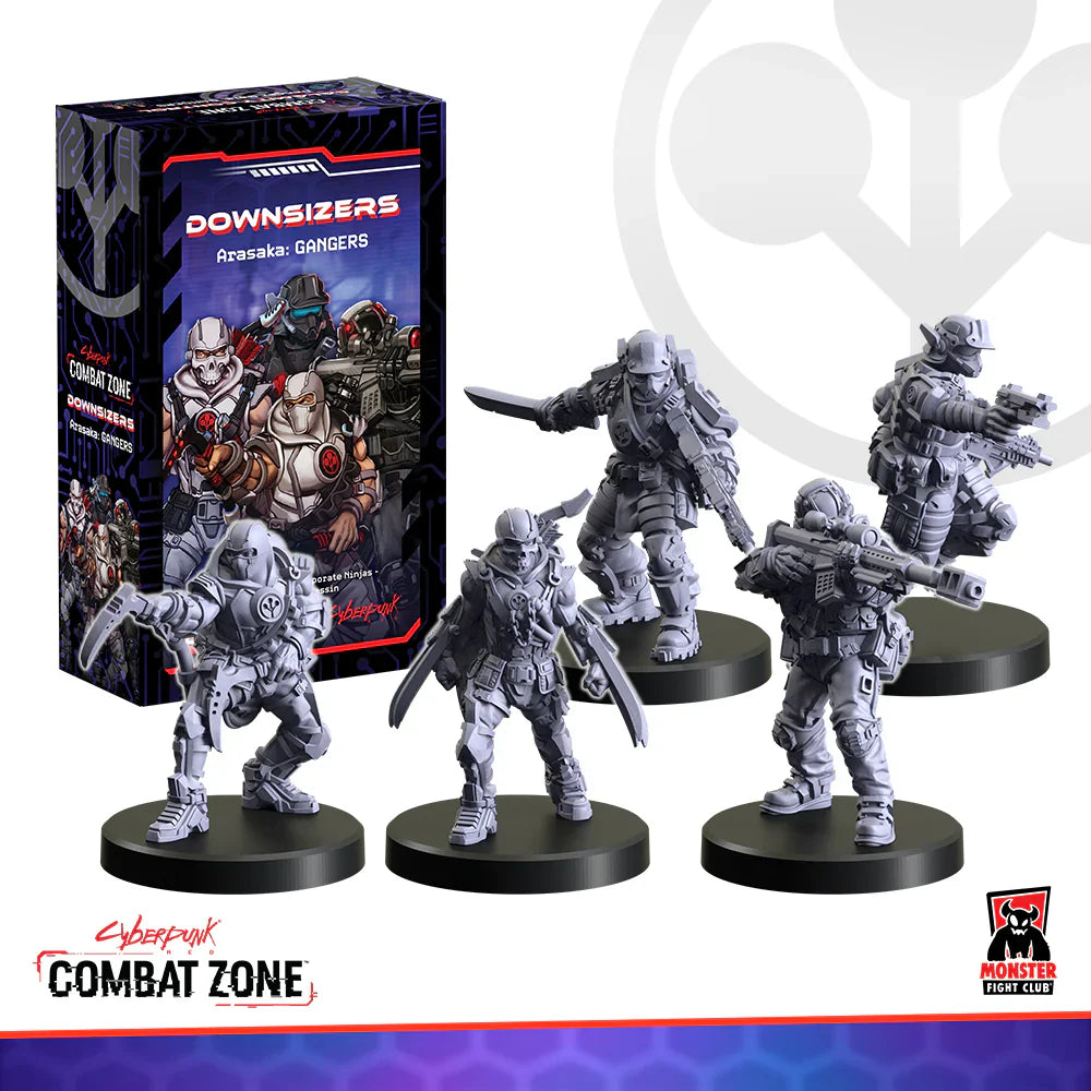 Cyberpunk Red: Combat Zone - Downsizers (Arasaka: Gangers) | Eastridge Sports Cards & Games