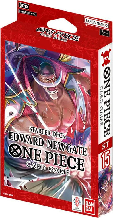 One Piece Starter Deck - Edward Newgate (ST15 Red) | Eastridge Sports Cards & Games