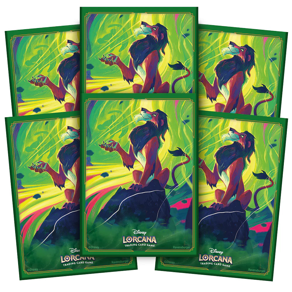 Disney Lorcana Card Sleeves - Scar | Eastridge Sports Cards & Games