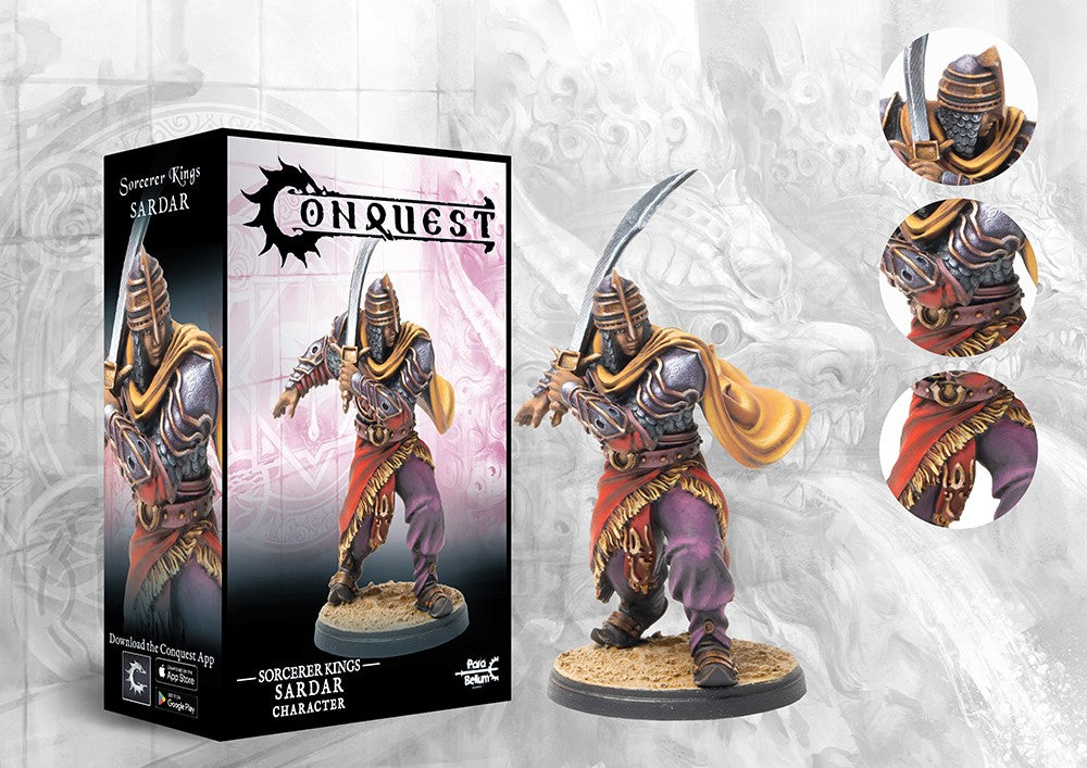 Conquest: Sorcerer Kings Sardar | Eastridge Sports Cards & Games