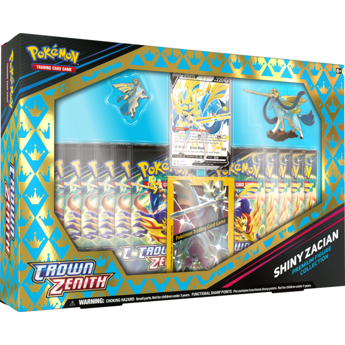 Crown Zenith Premier Figure Collection - Shiny Zacian | Eastridge Sports Cards & Games