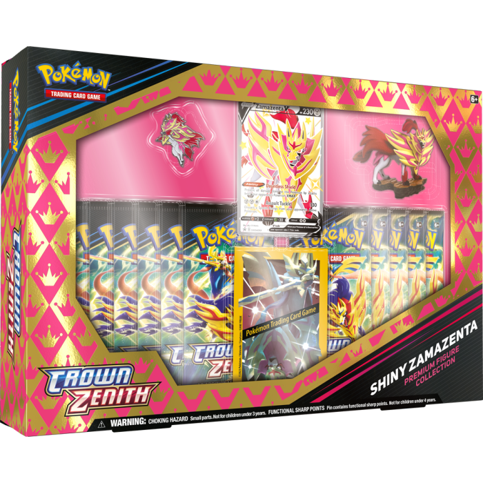 Crown Zenith Premier Figure Collection - Shiny Zamazenta | Eastridge Sports Cards & Games