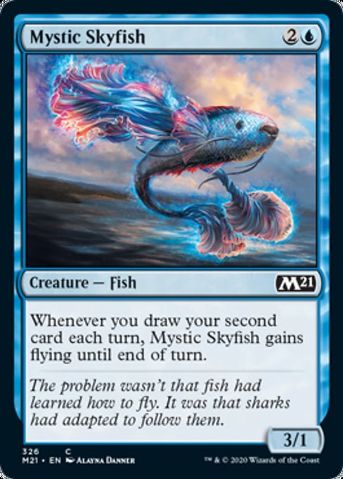 Mystic Skyfish [Core Set 2021] | Eastridge Sports Cards & Games