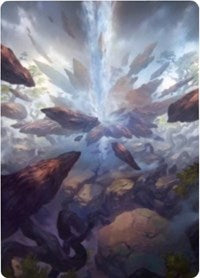 Prismatic Vista Art Card [Zendikar Rising Art Series] | Eastridge Sports Cards & Games