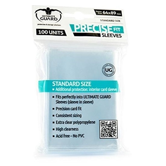 Ultimate Guard Precise Fit Resealable Standard Sized Sleeves (100ct) | Eastridge Sports Cards & Games