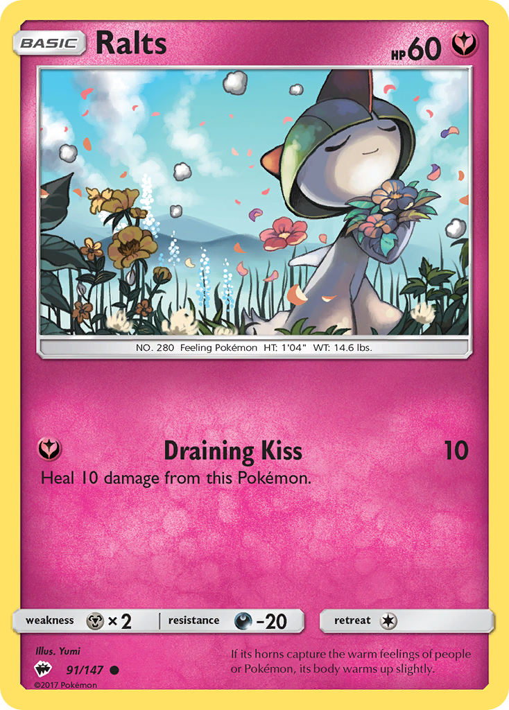 Ralts (91/147) [Sun & Moon: Burning Shadows] | Eastridge Sports Cards & Games