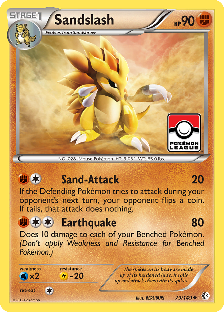 Sandslash (79/149) [Black & White: Boundaries Crossed] | Eastridge Sports Cards & Games