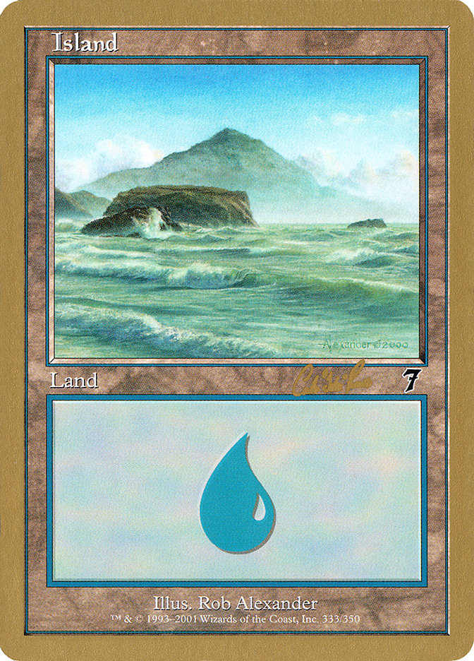 Island (cr333) (Carlos Romao) [World Championship Decks 2002] | Eastridge Sports Cards & Games