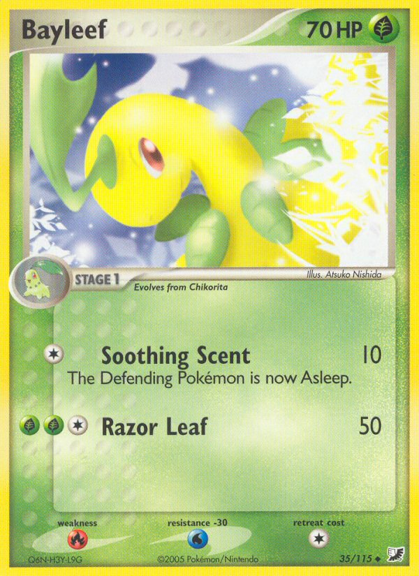 Bayleef (35/115) [EX: Unseen Forces] | Eastridge Sports Cards & Games