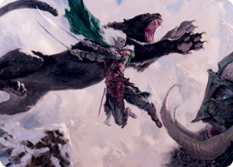 Drizzt Do'Urden Art Card [Dungeons & Dragons: Adventures in the Forgotten Realms Art Series] | Eastridge Sports Cards & Games