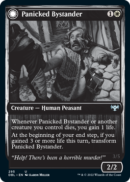 Panicked Bystander // Cackling Culprit [Innistrad: Double Feature] | Eastridge Sports Cards & Games