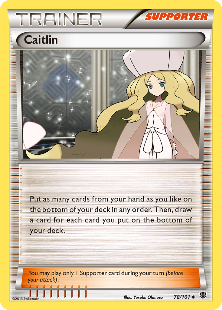 Caitlin (78/101) [Black & White: Plasma Blast] | Eastridge Sports Cards & Games