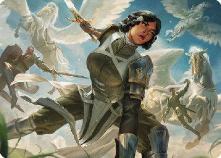 Resolute Reinforcements Art [Dominaria United Art Series] | Eastridge Sports Cards & Games