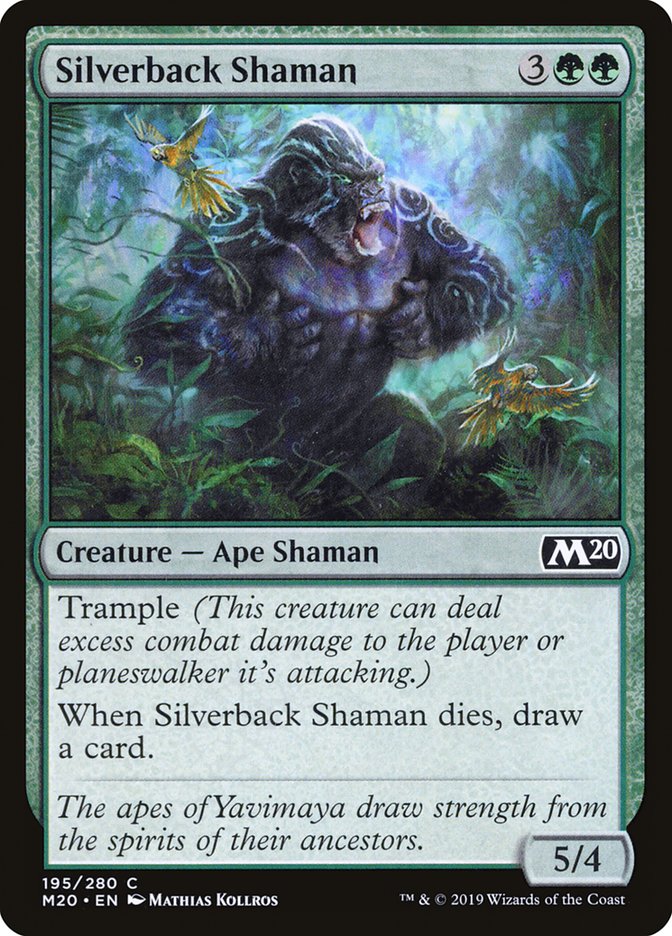 Silverback Shaman [Core Set 2020] | Eastridge Sports Cards & Games