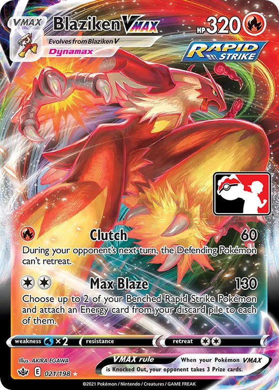 Blaziken VMAX (021/198) [Prize Pack Series One] | Eastridge Sports Cards & Games