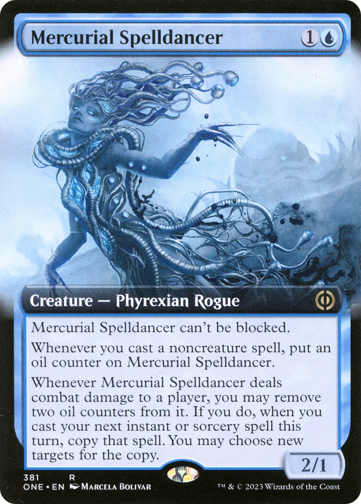 Mercurial Spelldancer (Extended Art) [Phyrexia: All Will Be One] | Eastridge Sports Cards & Games
