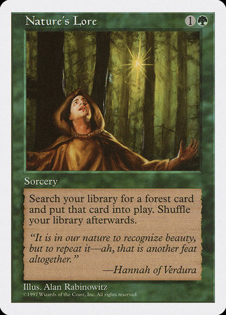 Nature's Lore [Fifth Edition] | Eastridge Sports Cards & Games