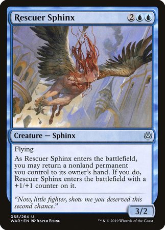 Rescuer Sphinx [War of the Spark] | Eastridge Sports Cards & Games