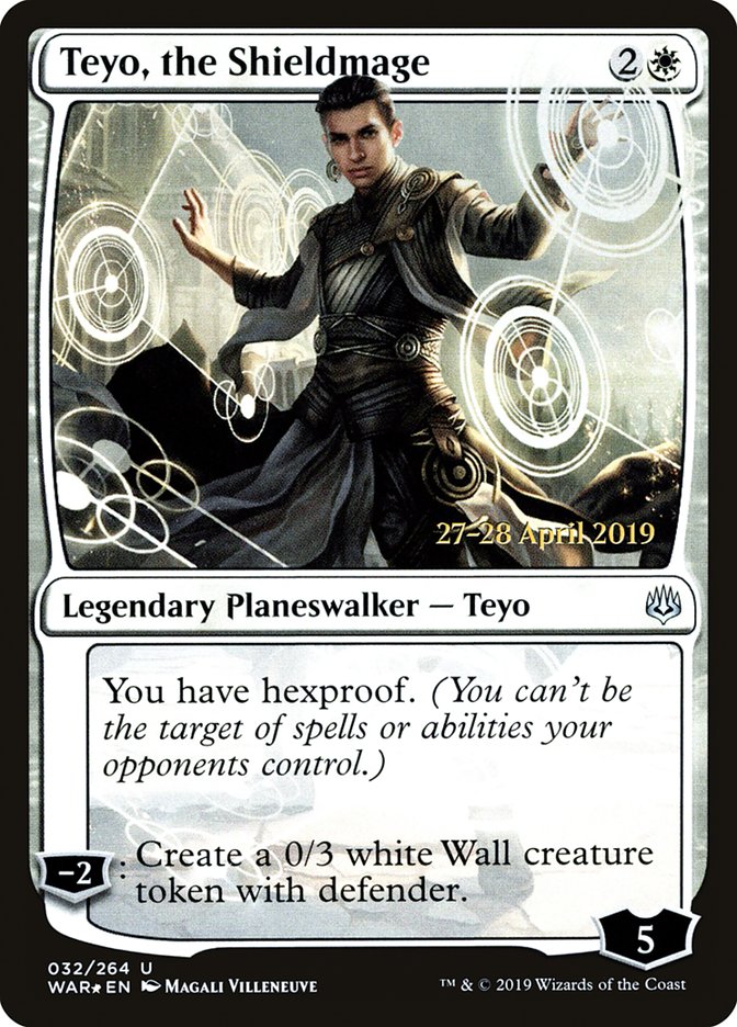 Teyo, the Shieldmage  [War of the Spark Prerelease Promos] | Eastridge Sports Cards & Games