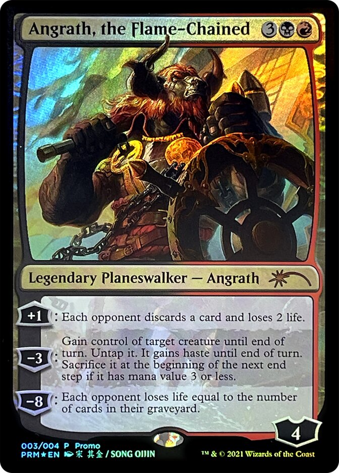 Angrath, the Flame-Chained [Year of the Ox 2021] | Eastridge Sports Cards & Games