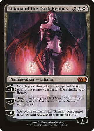 Liliana of the Dark Realms [Magic 2014] | Eastridge Sports Cards & Games