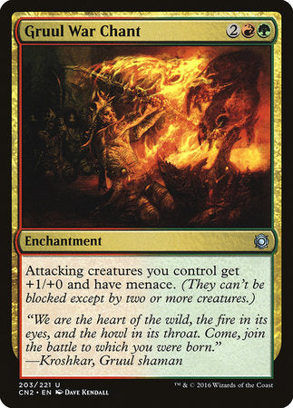 Gruul War Chant [Conspiracy: Take the Crown] | Eastridge Sports Cards & Games