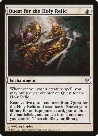 Quest for the Holy Relic [Zendikar] | Eastridge Sports Cards & Games