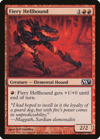 Fiery Hellhound [Magic 2011] | Eastridge Sports Cards & Games