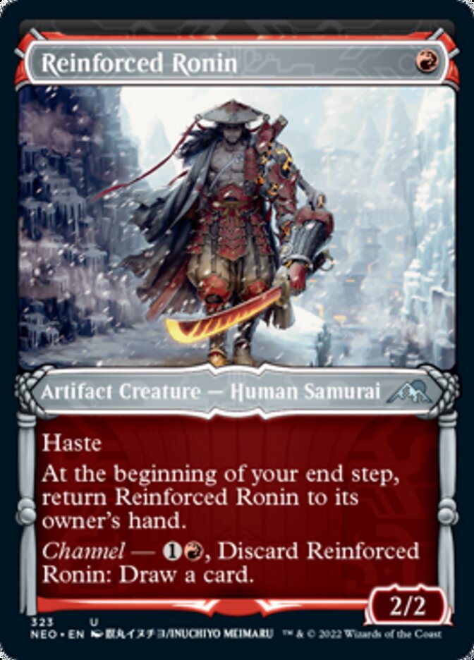 Reinforced Ronin (Showcase Samurai) [Kamigawa: Neon Dynasty] | Eastridge Sports Cards & Games