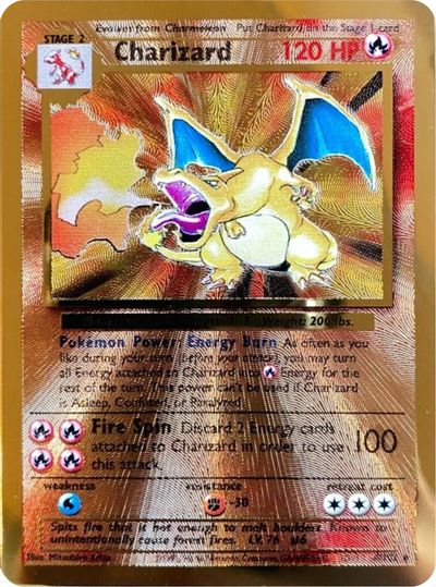 Charizard (4/102) (Celebrations Metal Card) [Celebrations: 25th Anniversary] | Eastridge Sports Cards & Games