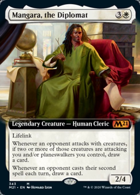 Mangara, the Diplomat (Extended Art) [Core Set 2021] | Eastridge Sports Cards & Games