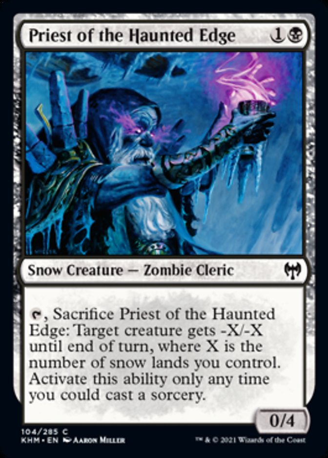 Priest of the Haunted Edge [Kaldheim] | Eastridge Sports Cards & Games