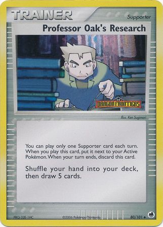 Professor Oak's Research (80/101) (Stamped) [EX: Dragon Frontiers] | Eastridge Sports Cards & Games