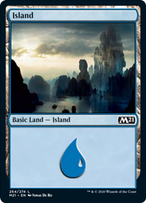 Island (264) [Core Set 2021] | Eastridge Sports Cards & Games