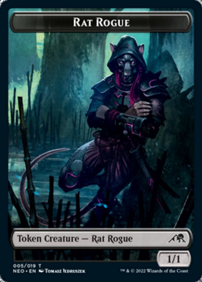 Rat Rogue Token [Kamigawa: Neon Dynasty Tokens] | Eastridge Sports Cards & Games