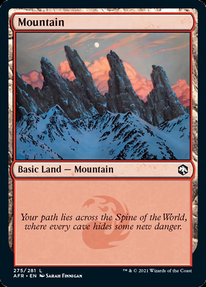 Mountain (275) [Dungeons & Dragons: Adventures in the Forgotten Realms] | Eastridge Sports Cards & Games