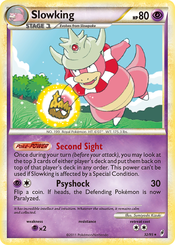 Slowking (32/95) [HeartGold & SoulSilver: Call of Legends] | Eastridge Sports Cards & Games