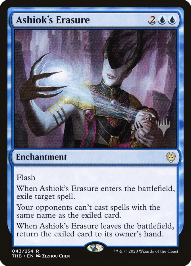 Ashiok's Erasure (Promo Pack) [Theros Beyond Death Promos] | Eastridge Sports Cards & Games