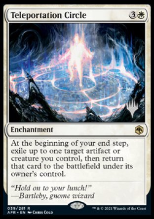 Teleportation Circle (Promo Pack) [Dungeons & Dragons: Adventures in the Forgotten Realms Promos] | Eastridge Sports Cards & Games