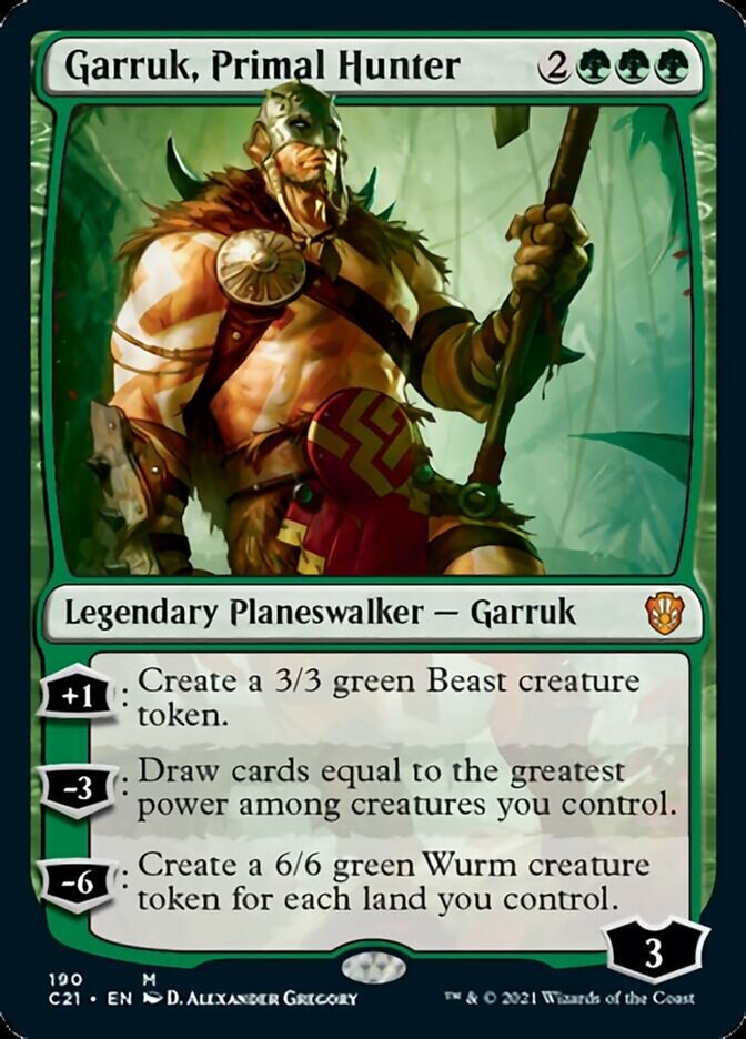 Garruk, Primal Hunter [Commander 2021] | Eastridge Sports Cards & Games