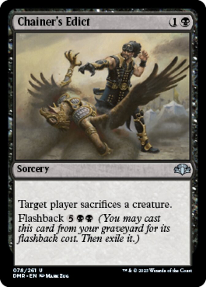 Chainer's Edict [Dominaria Remastered] | Eastridge Sports Cards & Games