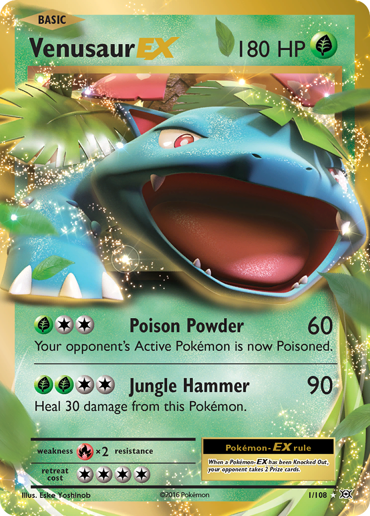 Venusaur EX (1/108) [XY: Evolutions] | Eastridge Sports Cards & Games