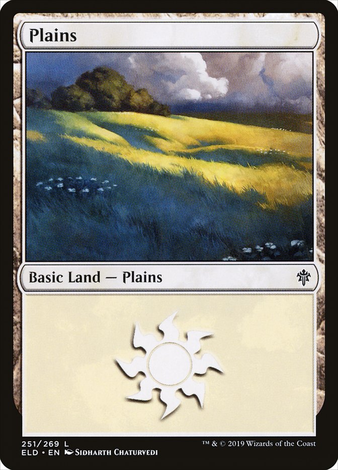 Plains (251) [Throne of Eldraine] | Eastridge Sports Cards & Games