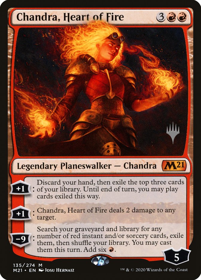 Chandra, Heart of Fire (Promo Pack) [Core Set 2021 Promos] | Eastridge Sports Cards & Games