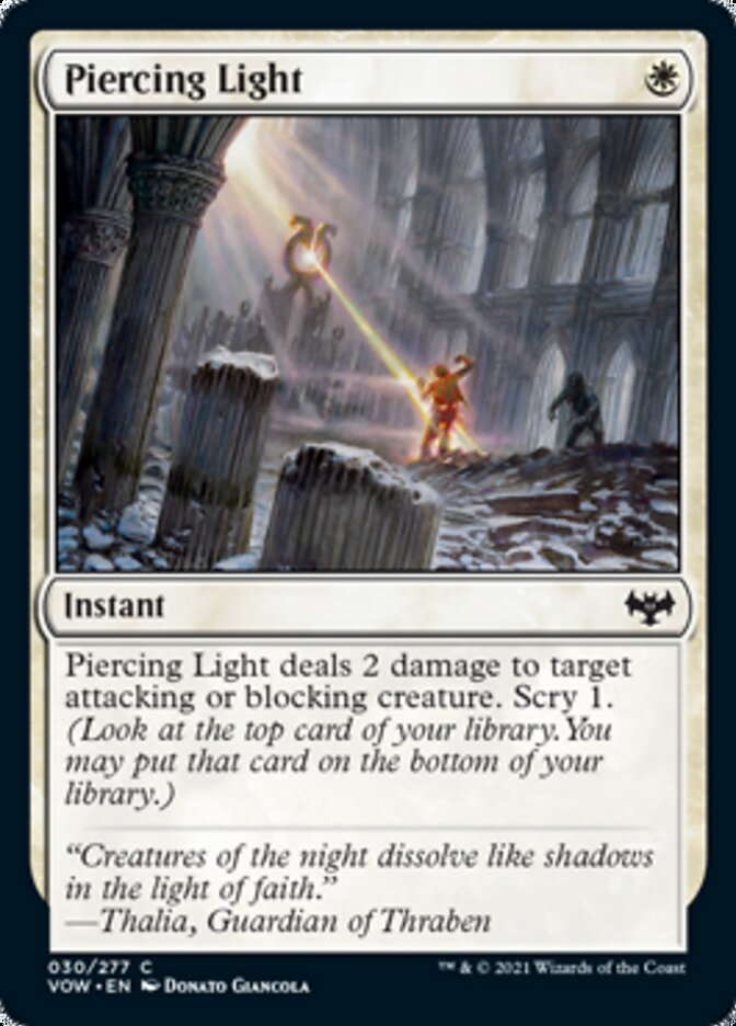 Piercing Light [Innistrad: Crimson Vow] | Eastridge Sports Cards & Games