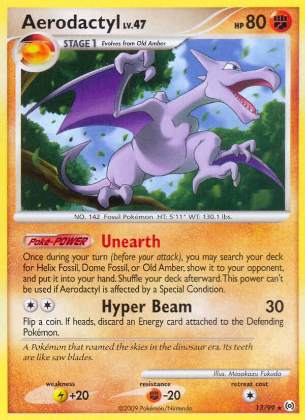 Aerodactyl (13/99) [Platinum: Arceus] | Eastridge Sports Cards & Games