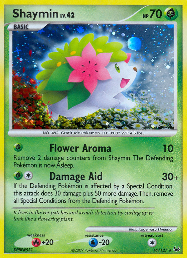 Shaymin (14/127) [Platinum: Base Set] | Eastridge Sports Cards & Games